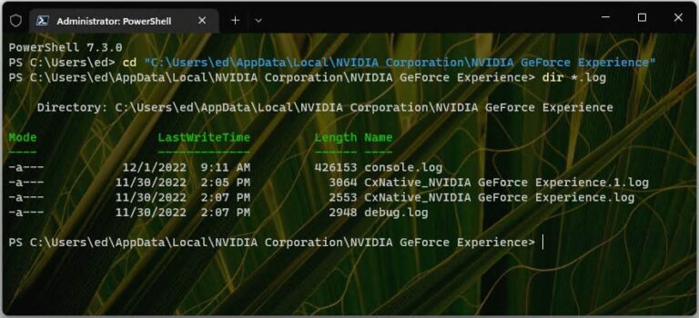 Transient Mysterious GeForce Experience Error - Ed Tittel