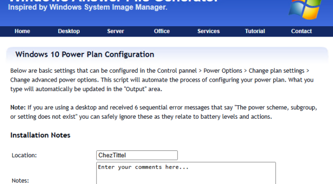 Copilot+ PC High-Perf Power Plan config tool