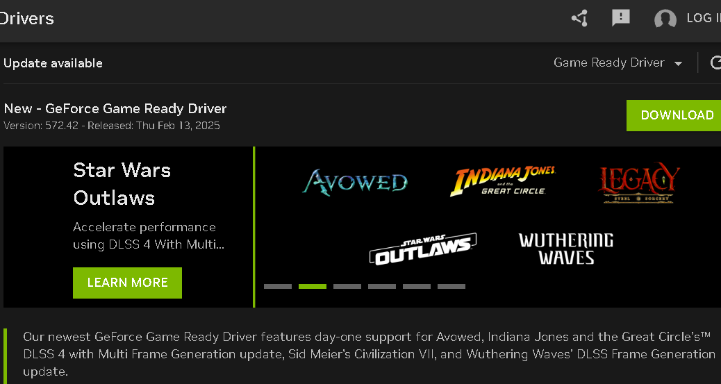 Waiting On Next NVIDIA Studio Driver